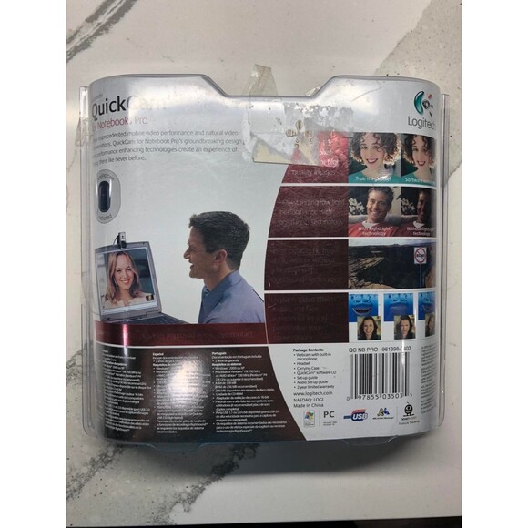 Logitech Quickcam For Notebooks Pro High Speed USB - Picture 3 of 3